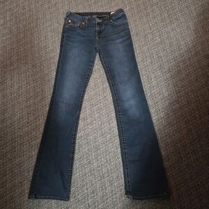 True Religion Dark Blue Flare Jeans